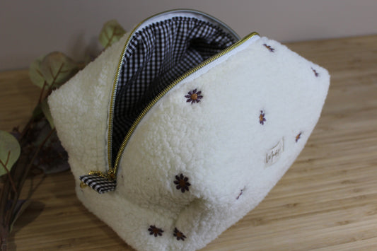 Large cosmetic bag • Collection Marguerite