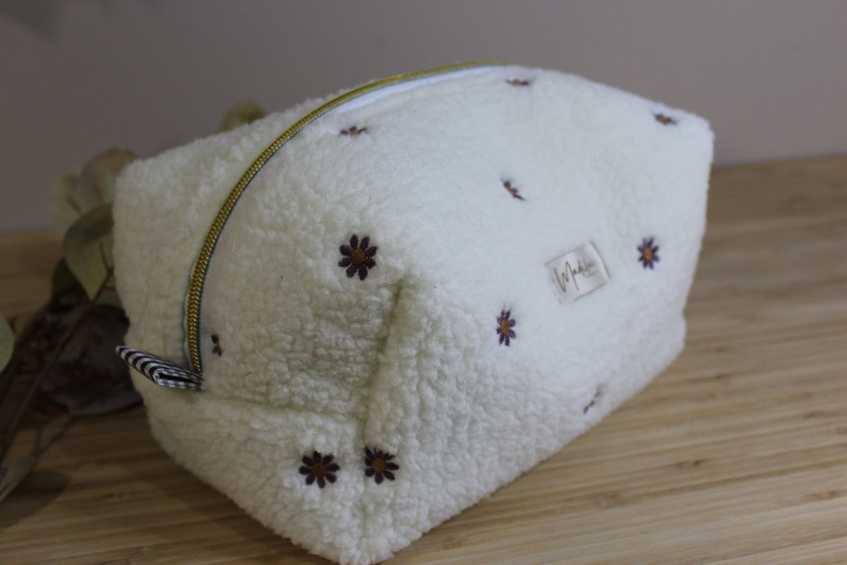 Large cosmetic bag • Collection Marguerite