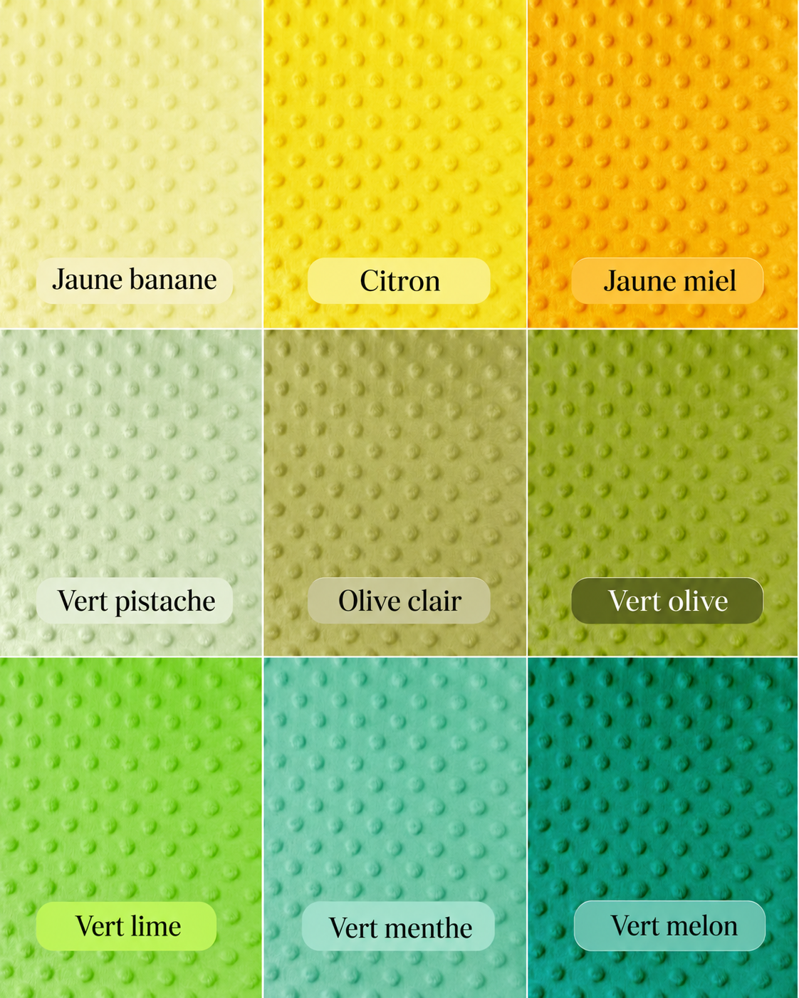 Couverture 100% minky personnalisée